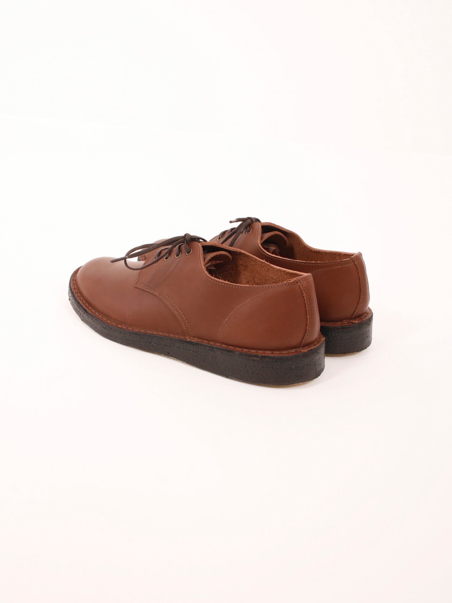 out to lunch derby shoes brown made in UK mens shoes