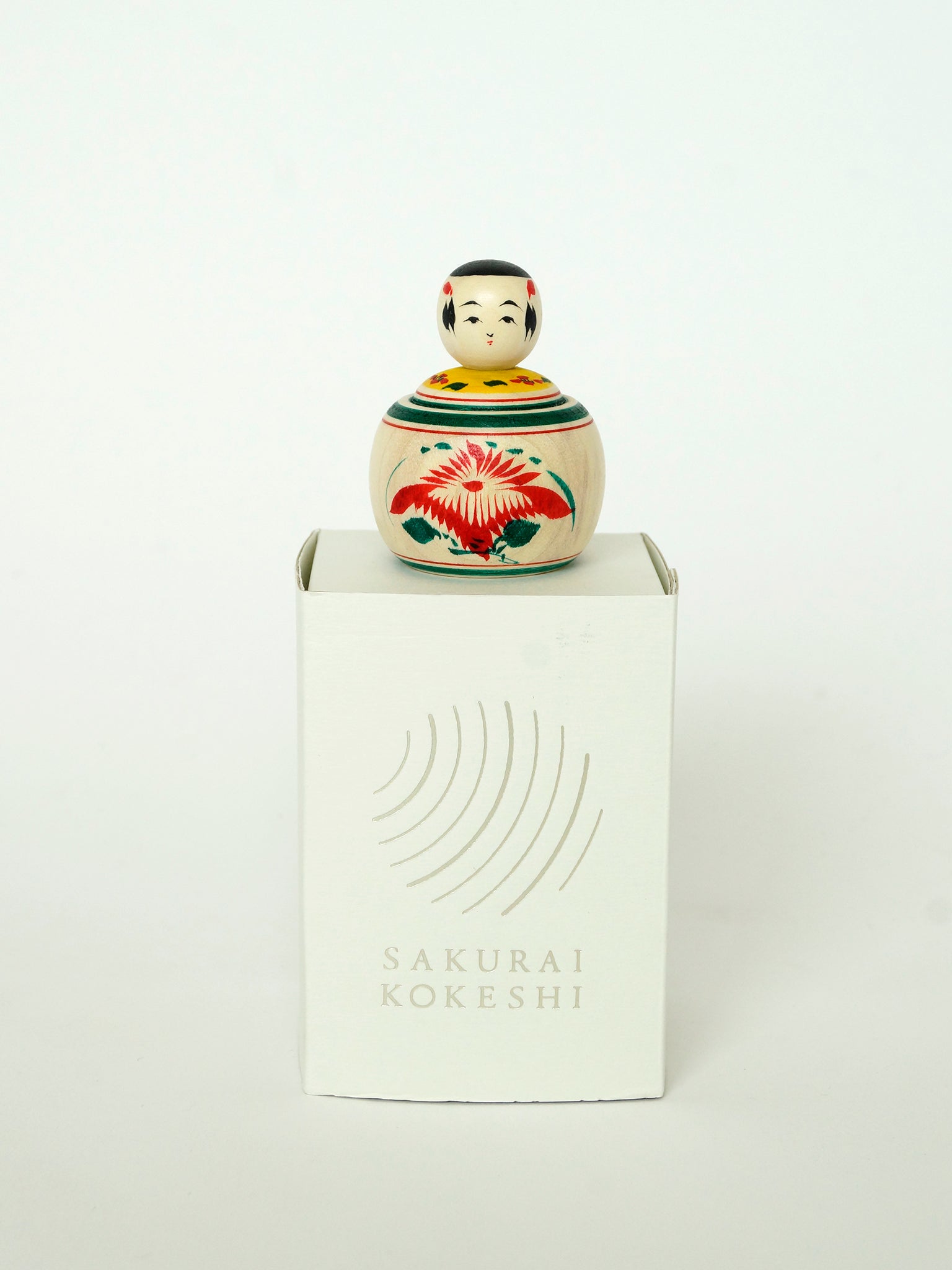 Sakurai Kokeshi Ejiko Mini Multicolor 6cm